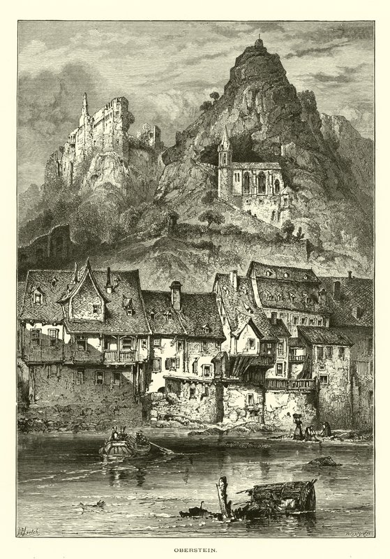 Oberstein (gravura) de European School