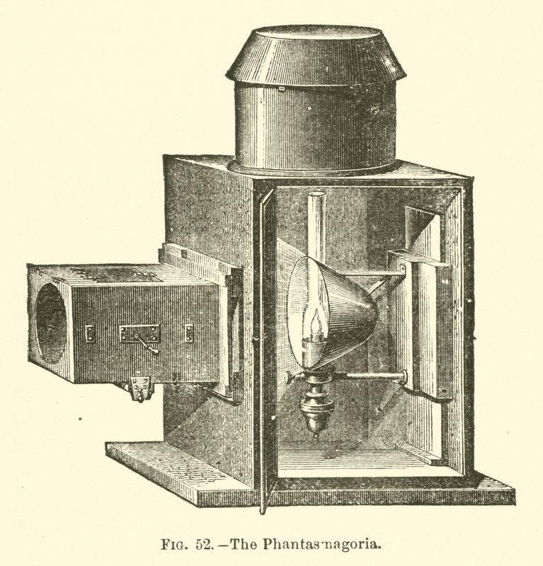 A Fantasmagoria (gravura) de European School
