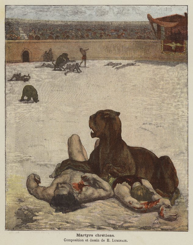 Mártires cristãos de Evariste Vital Luminais