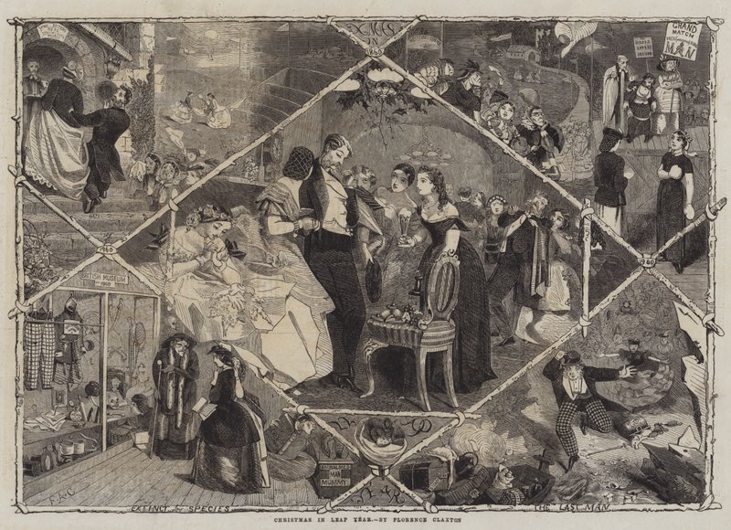 Natal no ano bissexto de Florence Claxton