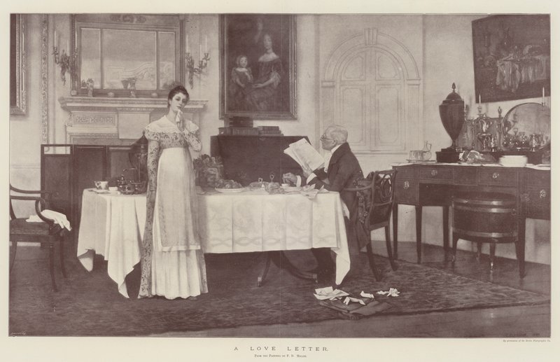 Uma carta de amor de Francis Davis Millet