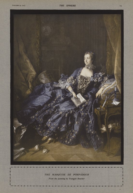 Marquesa de Pompadour de François Boucher