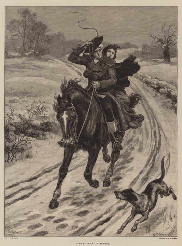 Tarde para o jantar de Frank Dadd