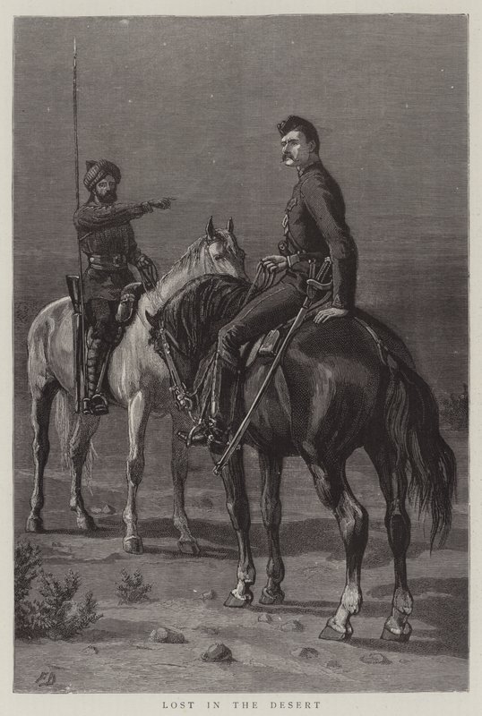 Perdido no deserto de Frank Dadd