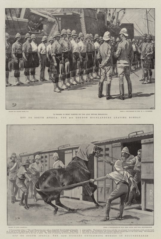 Para a África do Sul de Frank Dadd