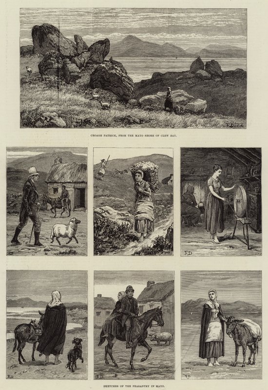 Esboços em Mayo de Frank Dadd