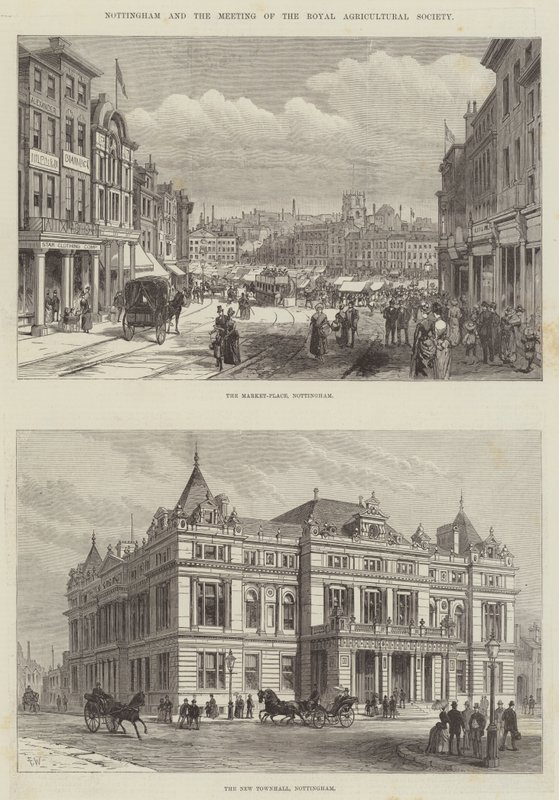 Esboços de Nottingham de Frank Watkins