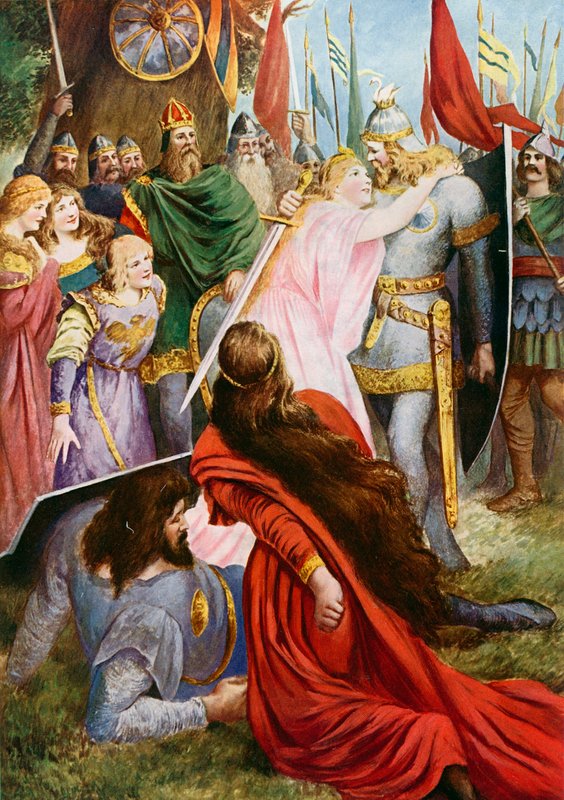 Lohengrin, Acto I cena iii de Fred Leeke