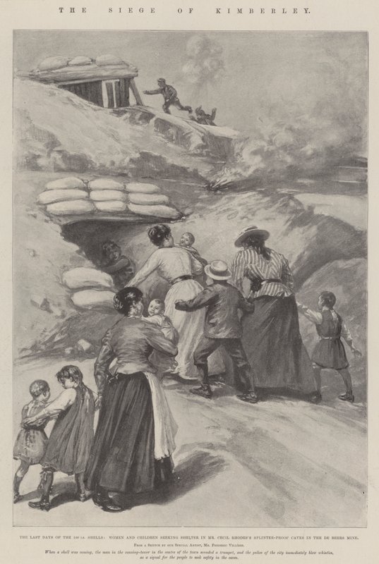 O cerco de Kimberley de Frederic Villiers