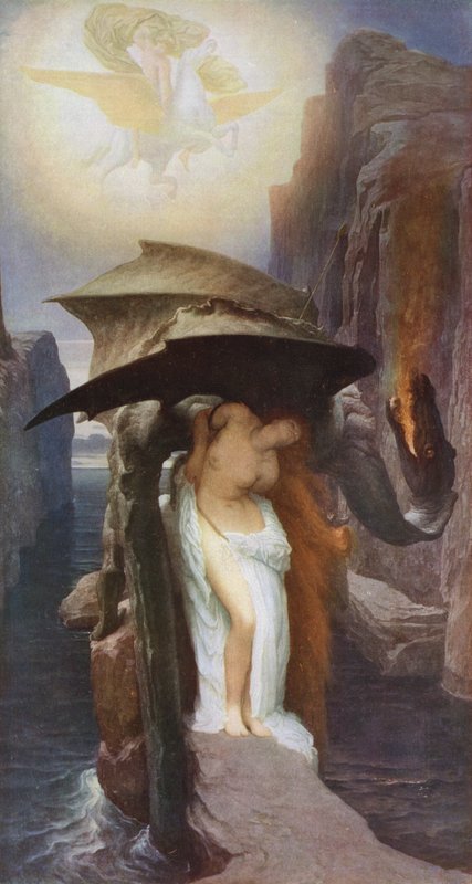 Perseu e Andrômeda de Frederic Leighton