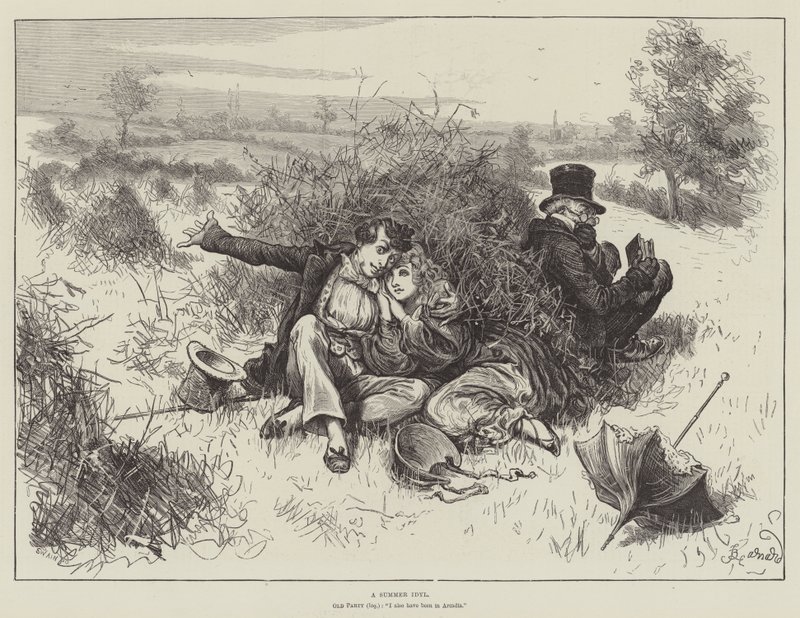 Um verão Idyl de Frederick Barnard