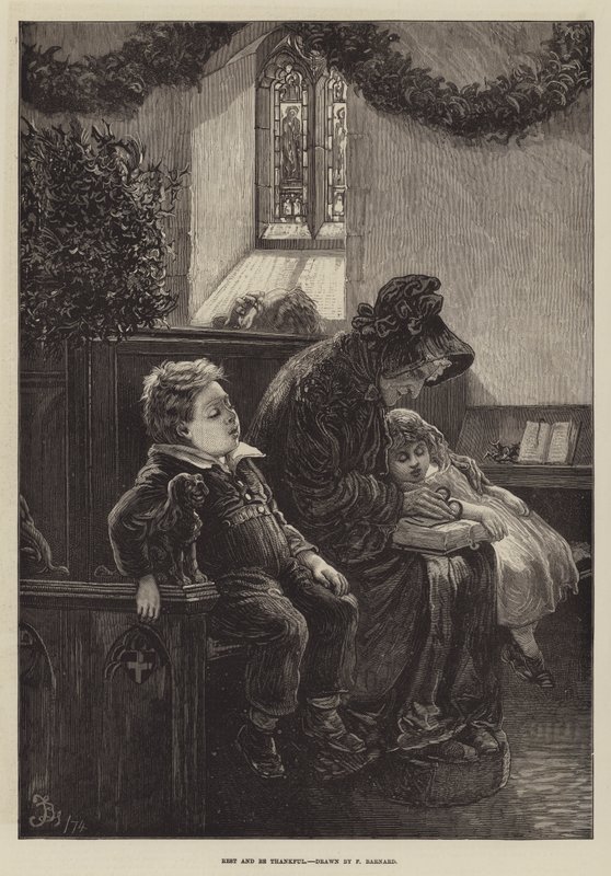 Descanse e seja grato de Frederick Barnard