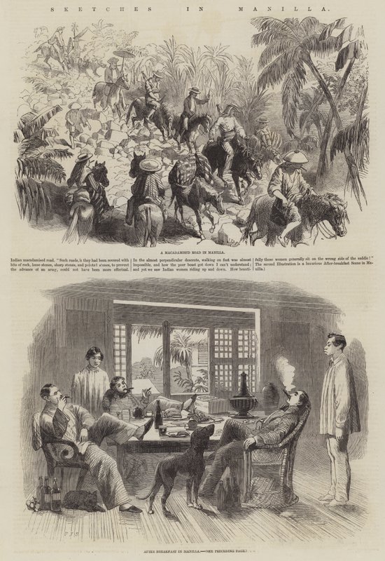 Esboços em Manilla de Frederick John Skill
