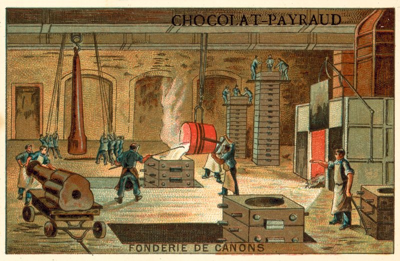 Fundição de canhão de French School
