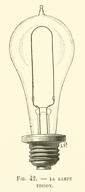 A lâmpada de Edison de French School