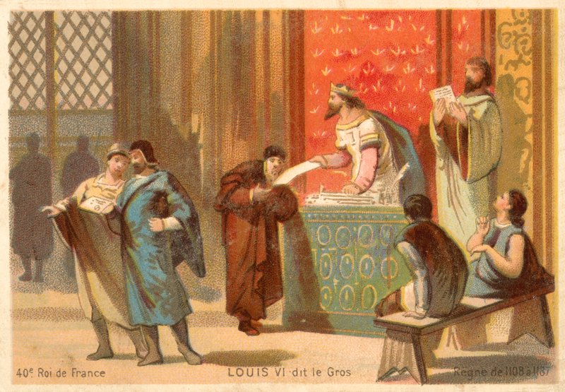 Louis VI da França de French School