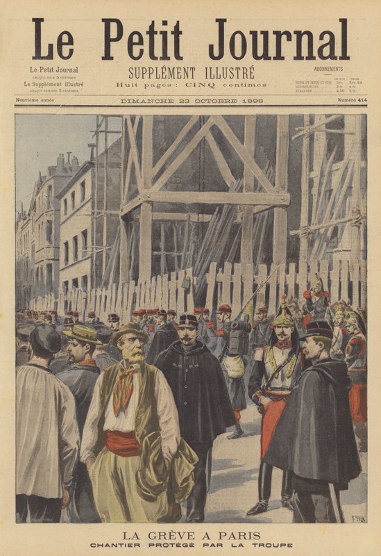 Greve em Paris de French School