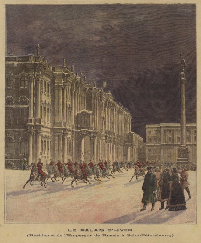 O Palácio de inverno de French School