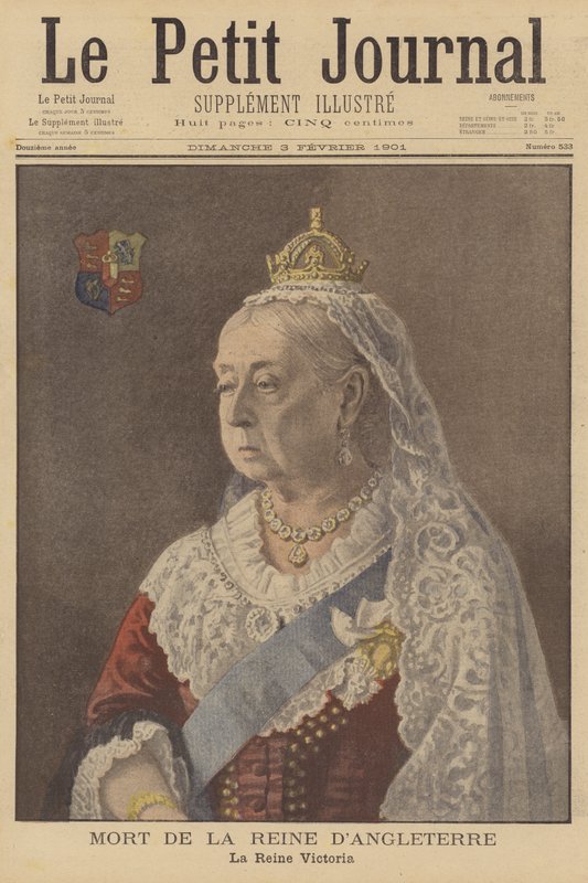 A morte da rainha Vitória de French School