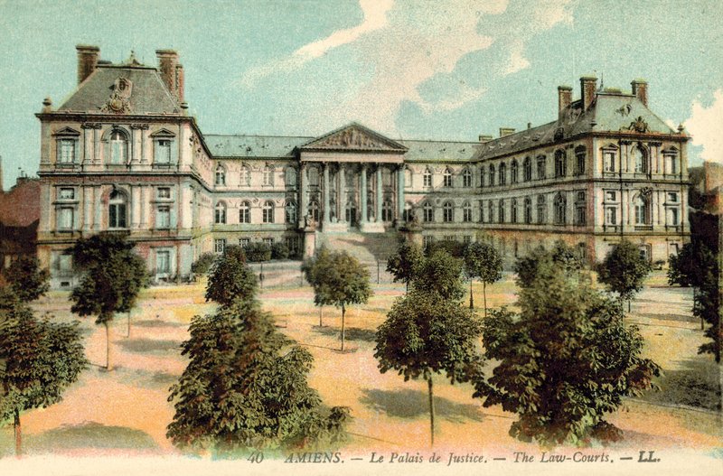 Amiens, o tribunal de French Photographer