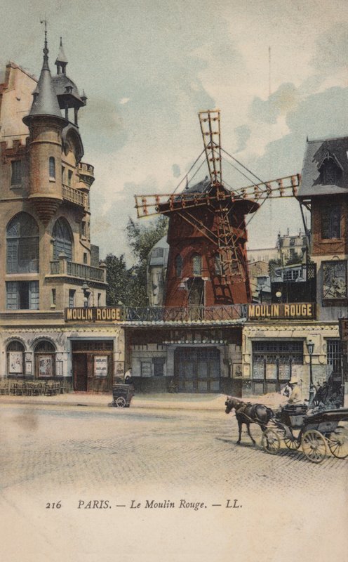 Paris, o Moulin Rouge de French Photographer