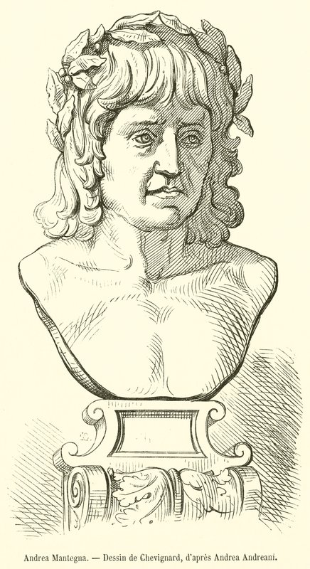 Andrea Mantegna (gravura) de French School