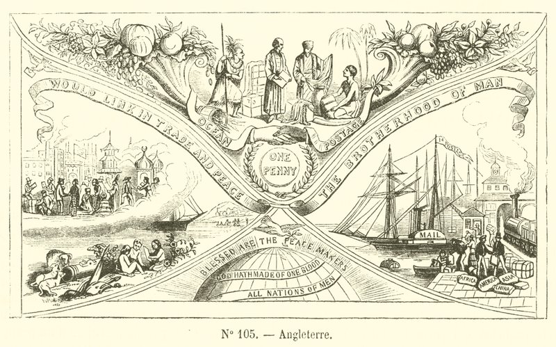 Angleterre (gravura) de French School