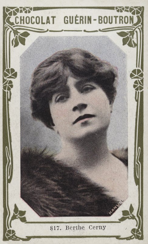 Berthe Cerny (foto colorida) de French School