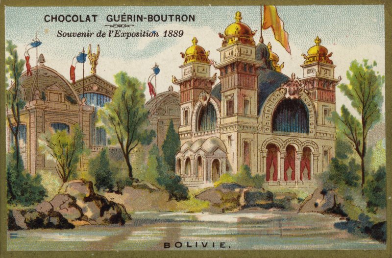 Bolívia (chromolitho) de French School