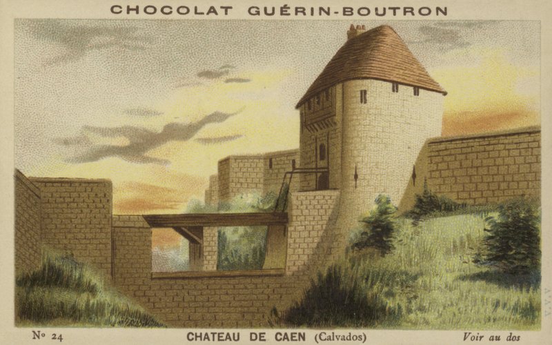 Castelo de Caen, Calvados de French School