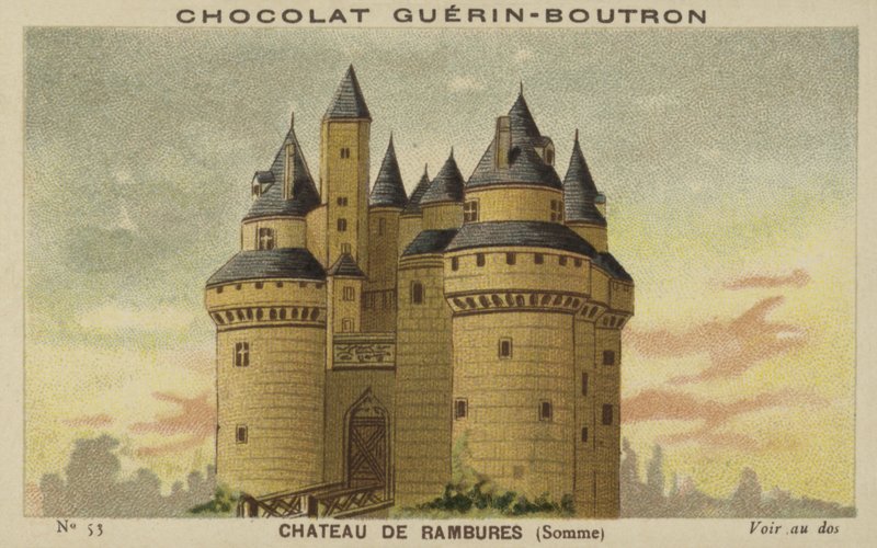 Chateau de Rambures, Somme de French School