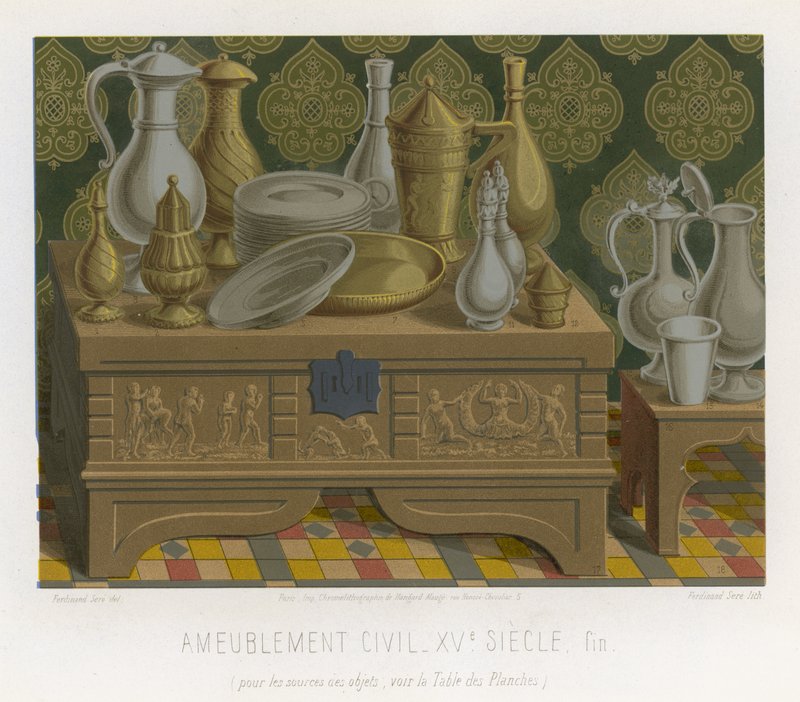 Mobiliário civil de French School