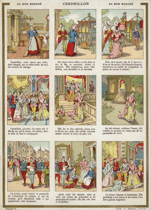Comic Strip - Cinderela de French School