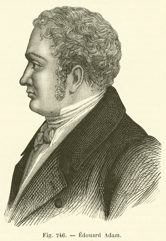 Edouard Adam (gravura) de French School