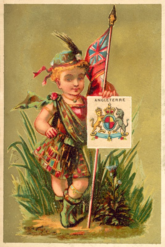 Inglaterra (chromolitho) de French School