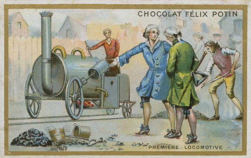 Primeira locomotiva de French School