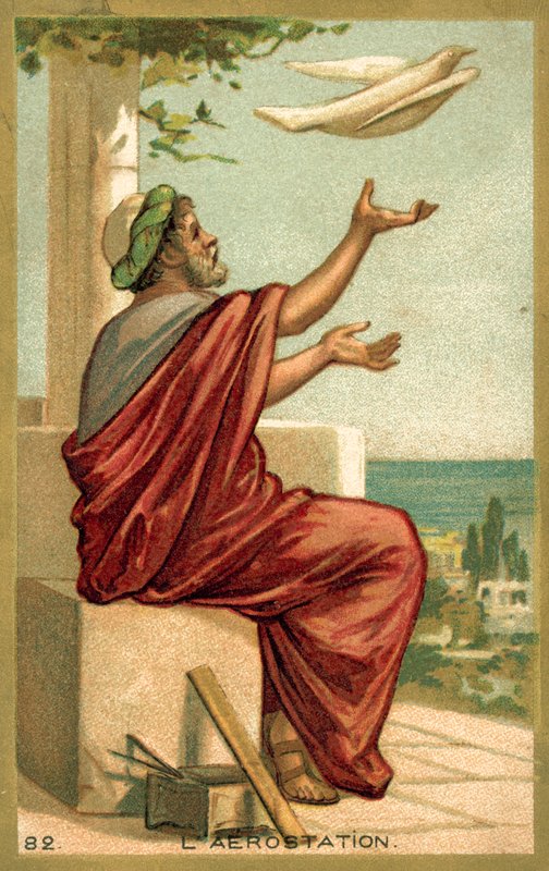 Voo (cromolito) de French School