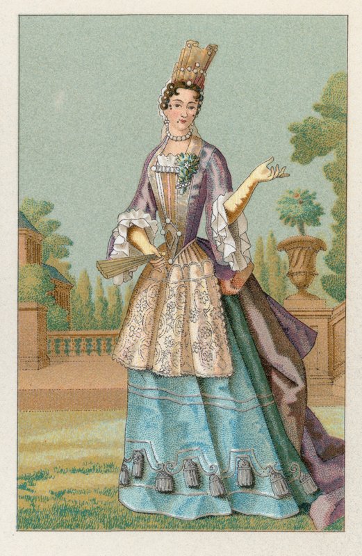 França XVIIth Cent Costume de French School
