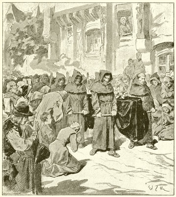 Funeral de Clemence Isaure de French School