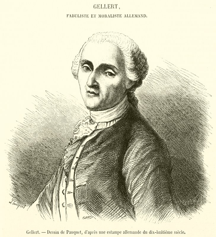 Gellert (gravura) de French School