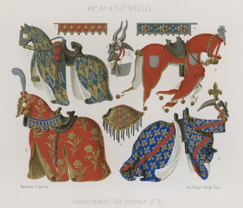 Arreios para cavalos de French School