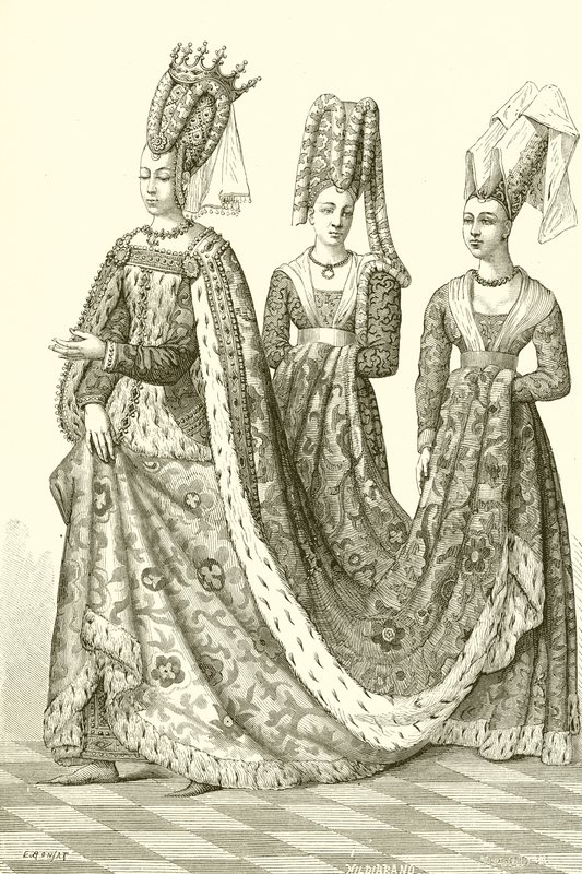 Isabeau da Baviera de French School