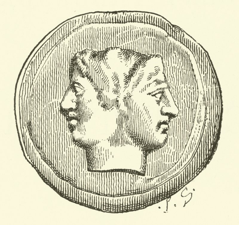 Rei Janus (gravura) de French School