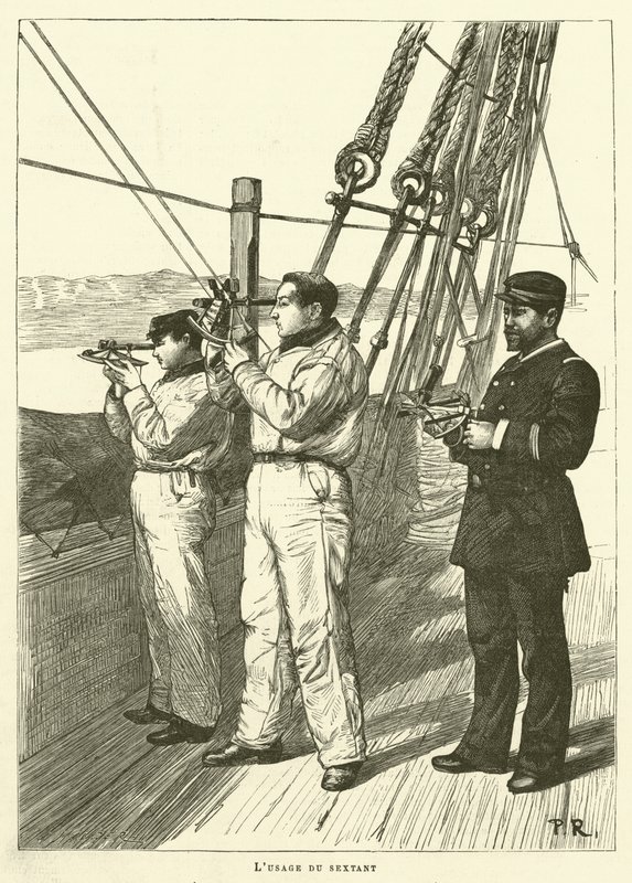A Escola Naval (gravura) de French School