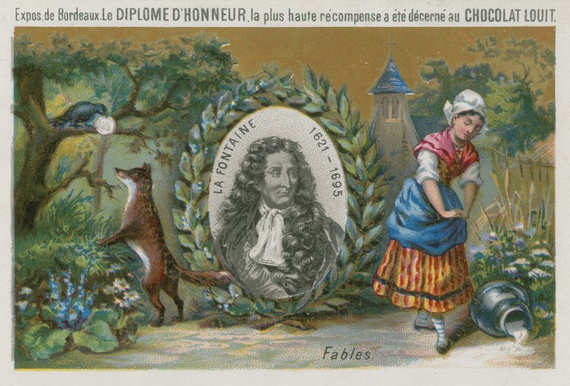 La Fontaine (1621-1695) de French School