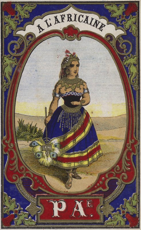 Rótulo para rosca africana de French School