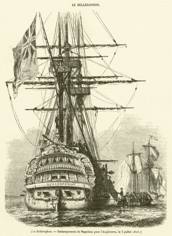 Le Bellerophon (gravura) de French School
