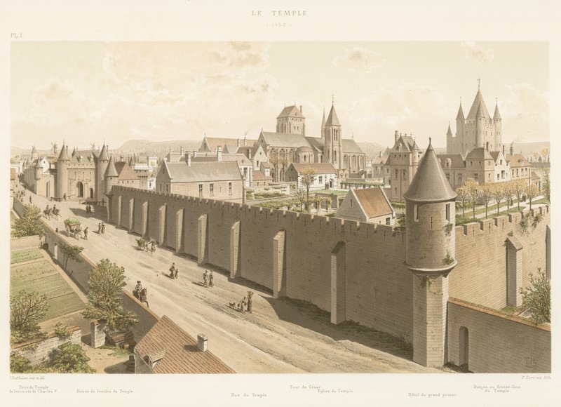O templo, 1450 de French School
