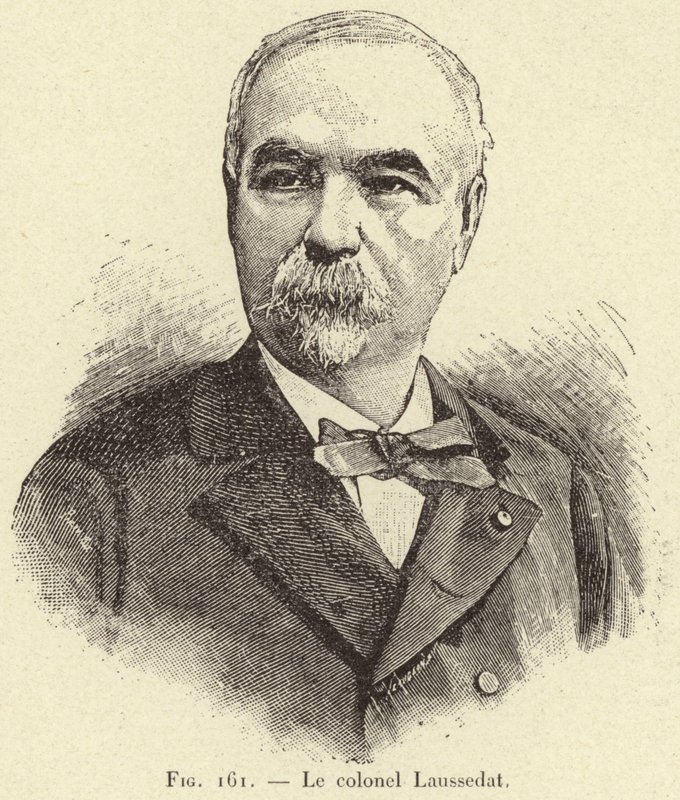 Coronel Laussedat (gravura) de French School