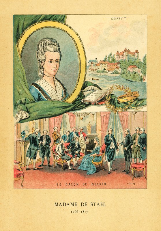 Madame de Stael de French School